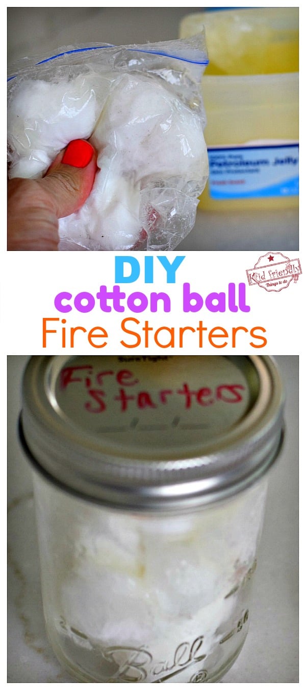 DIY Fire Starters for Camping 