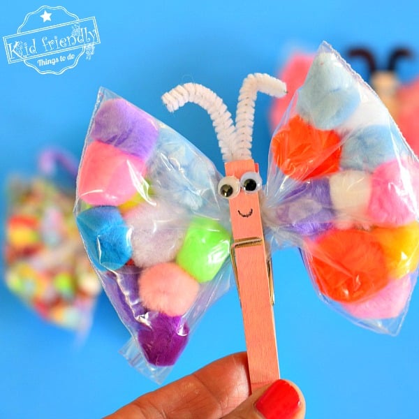 Easy Butterfly Craft for Kids to Make 