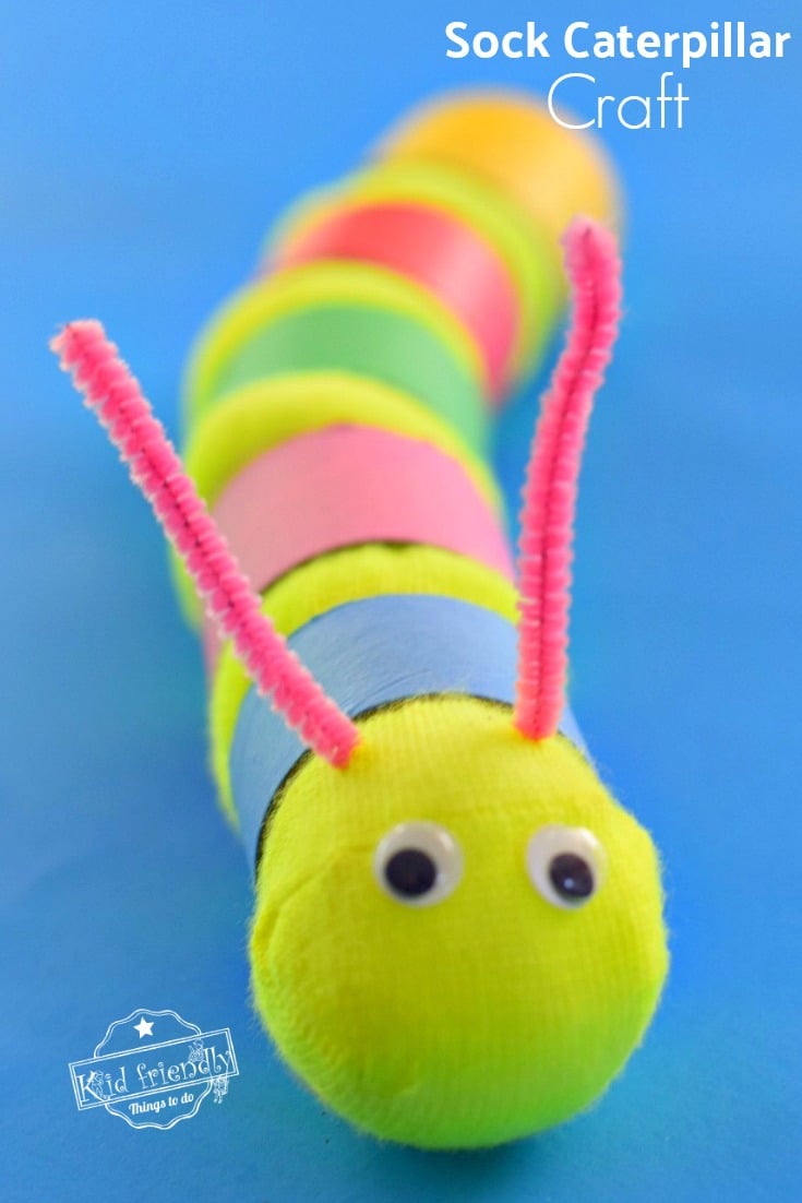Caterpillar Craft for Kids 