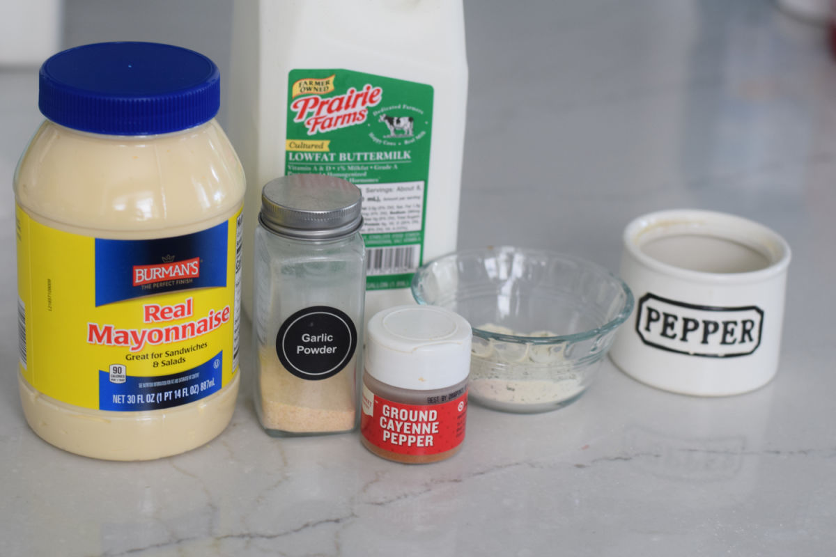 ranch dipping sauce ingredients 