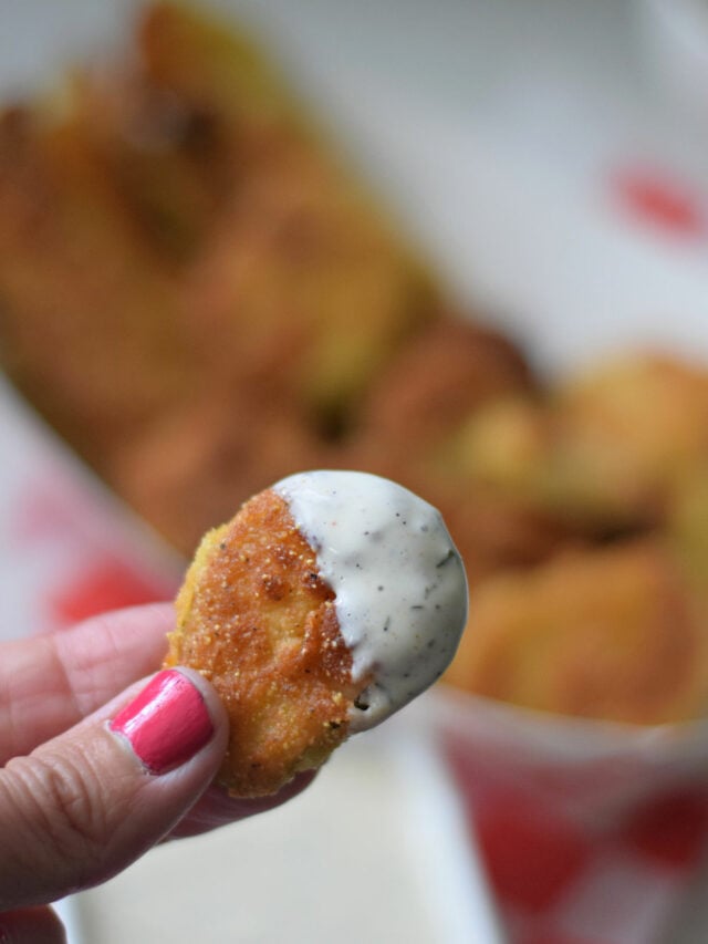 Fried Pickles Recipe with Ranch Dipping Sauce – Story