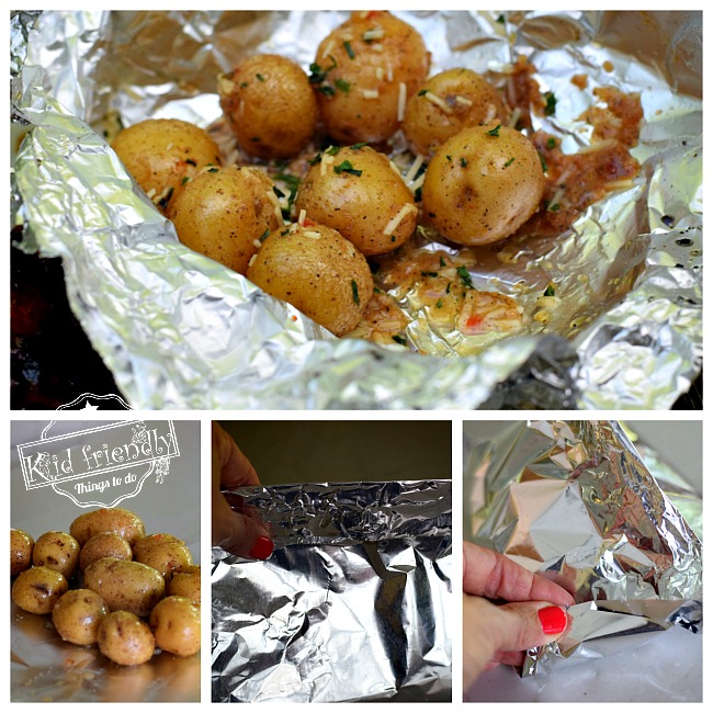Foil Packet New Potatoes on the Grill