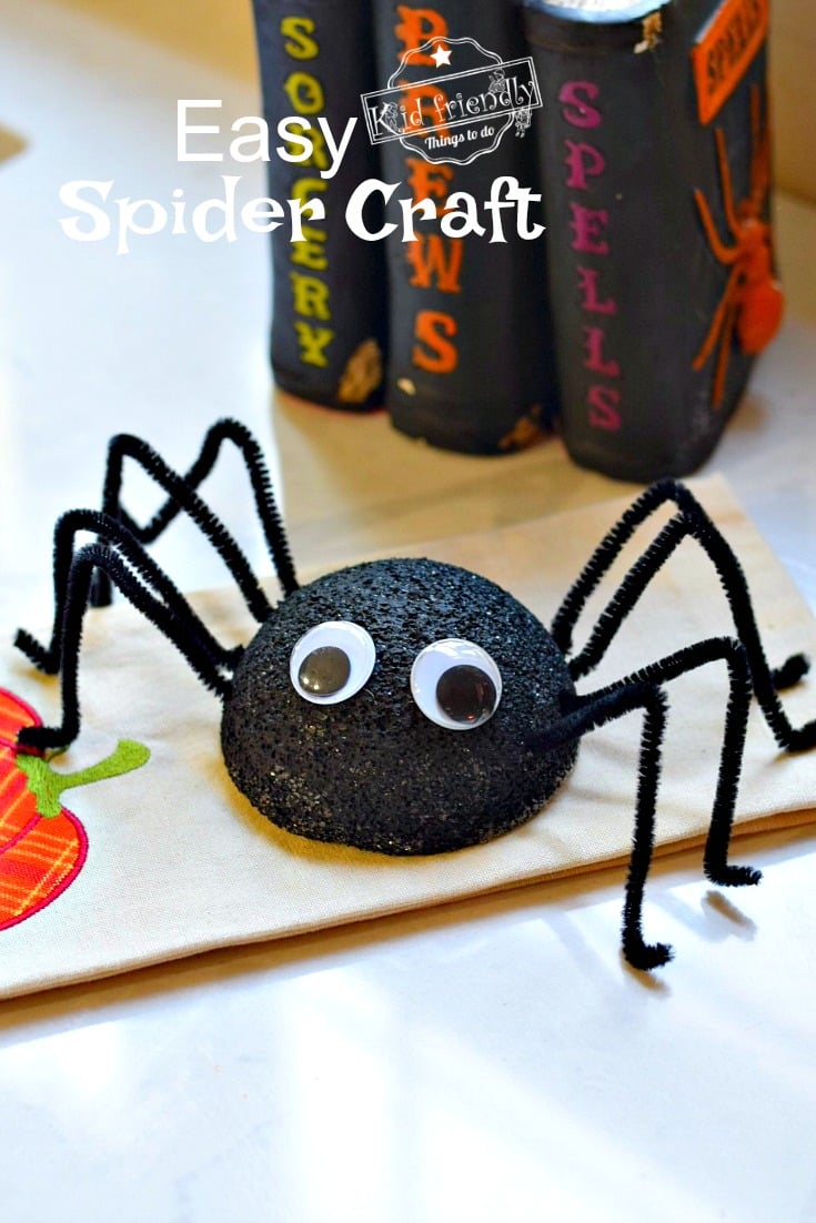 Easy Spider Craft 