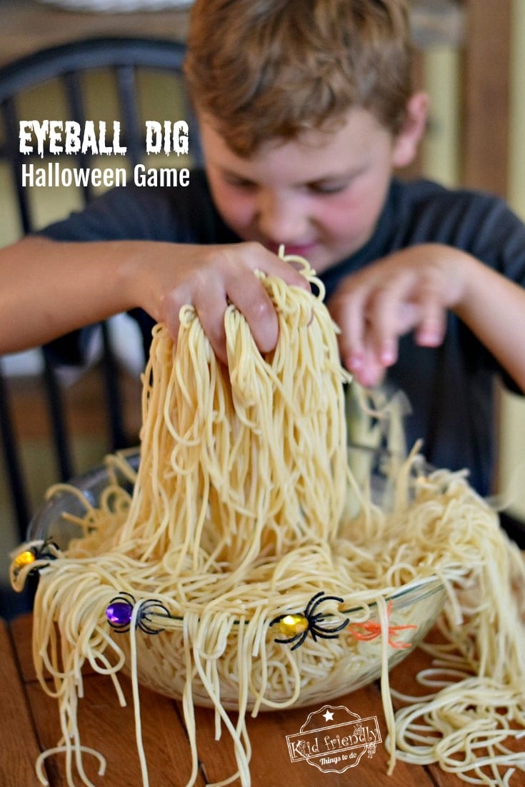 Fun Eyeball Dig Halloween Game for Kids and Teens to Play {with Video ...