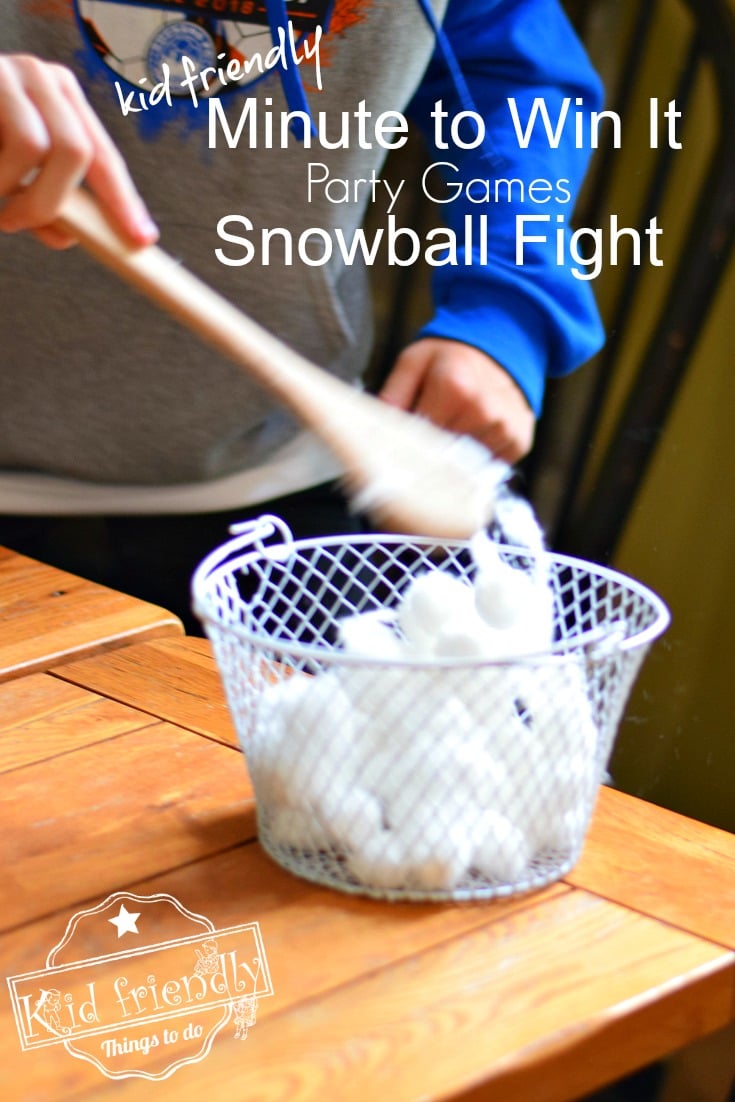 snowball fight minute to win it christmas game