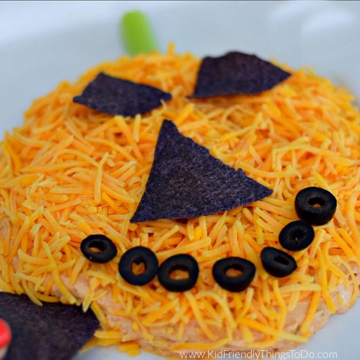 Jack-O-Lantern Taco Dip A Fun Halloween Appetizer Recipe | Kid Friendly Things To Do