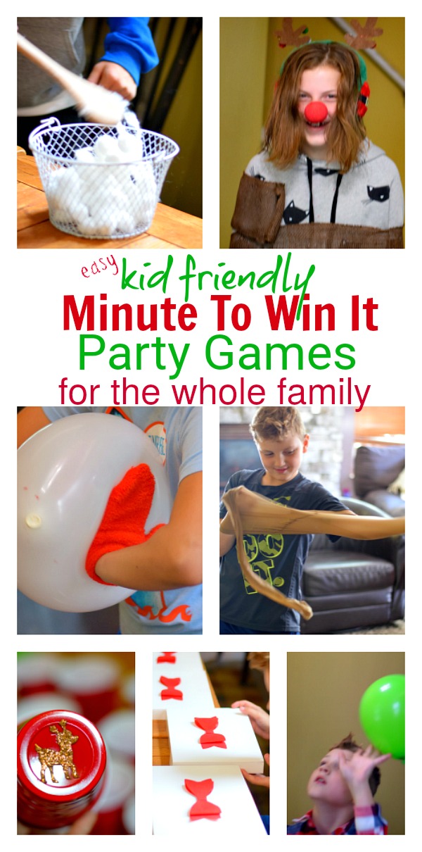 Our Top Minute To Win It Games For Christmas