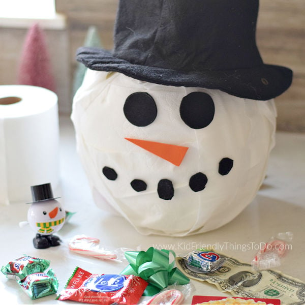 Toilet Paper Version of the Saran Wrap Ball Game | Kid Friendly Things To Do