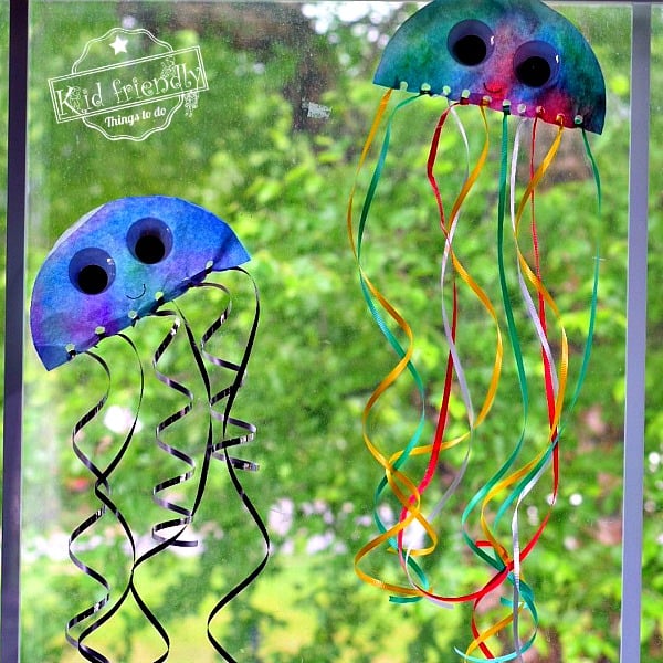 Jellyfish Sun Catcher Craft