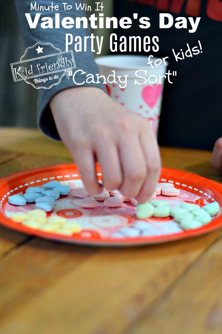Candy Sort Valentines Day Game