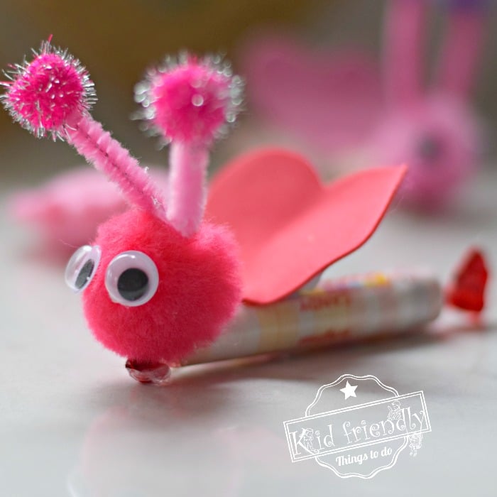 Easy Love Bug Candy Craft – A Valentine’s Day Homemade Craft | Kid Friendly Things To Do
