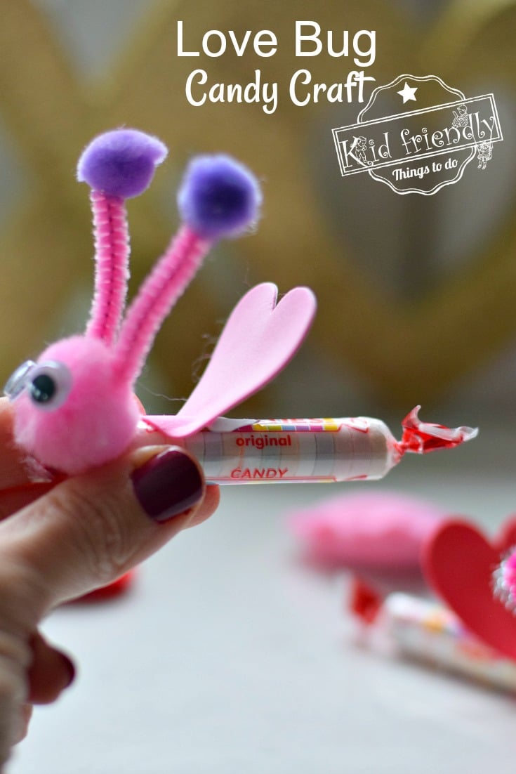 Valentine Crafts for Kids ~Love Bugs ~ Nifty Thrifty DIYer