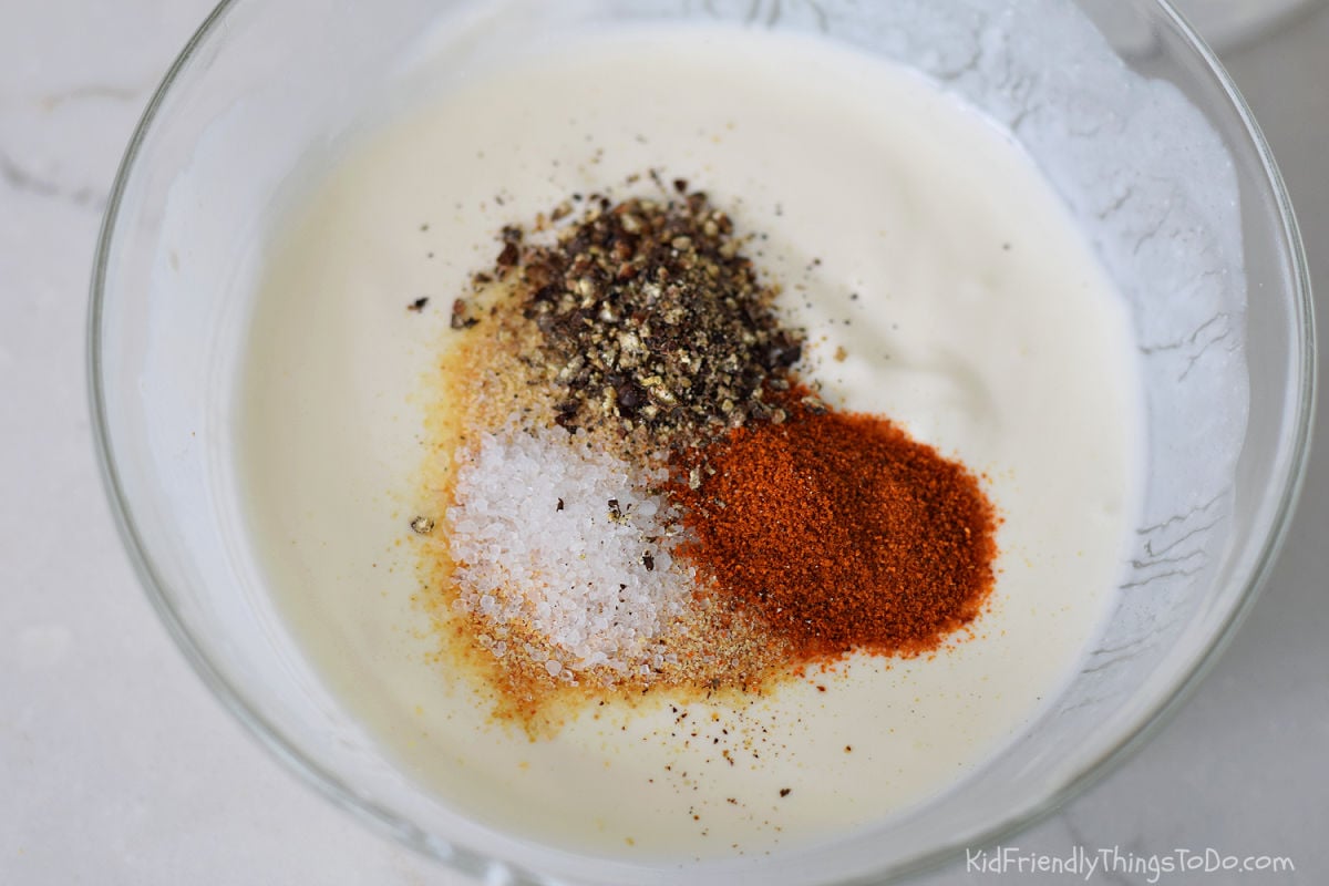 spices for copycat Outback ranch dressing 