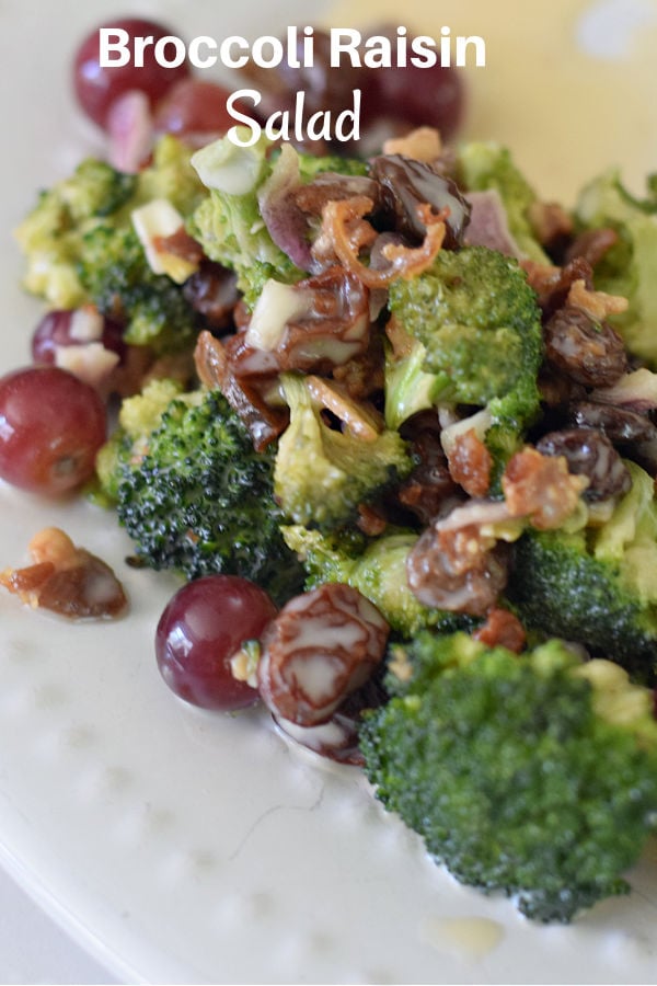broccoli raisin salad 