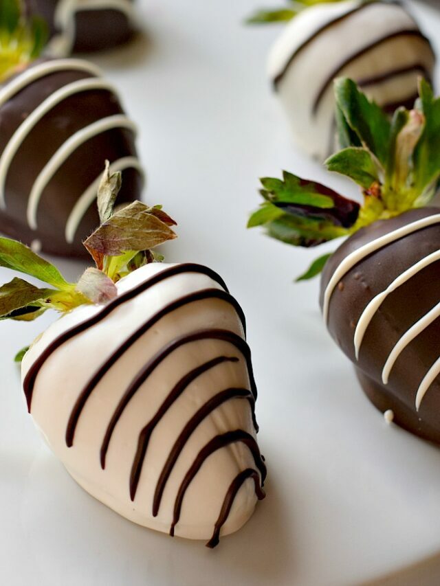 How to Make Beautiful & Easy Chocolate Covered Strawberries – Story