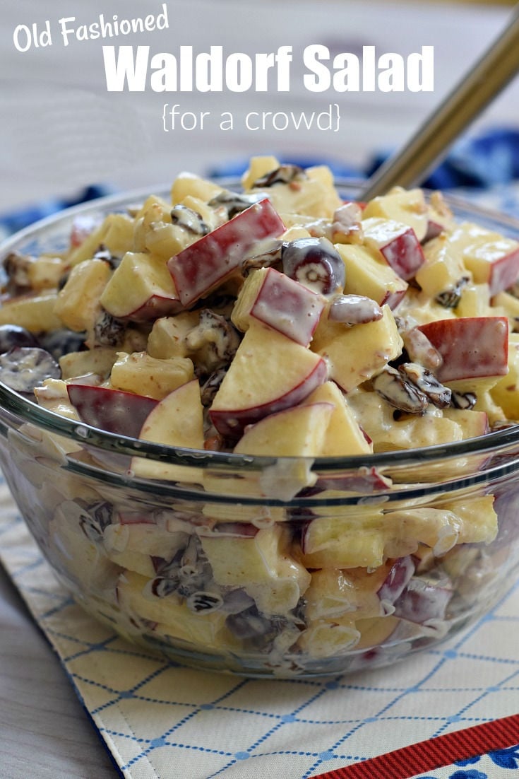 Classic waldorf salad