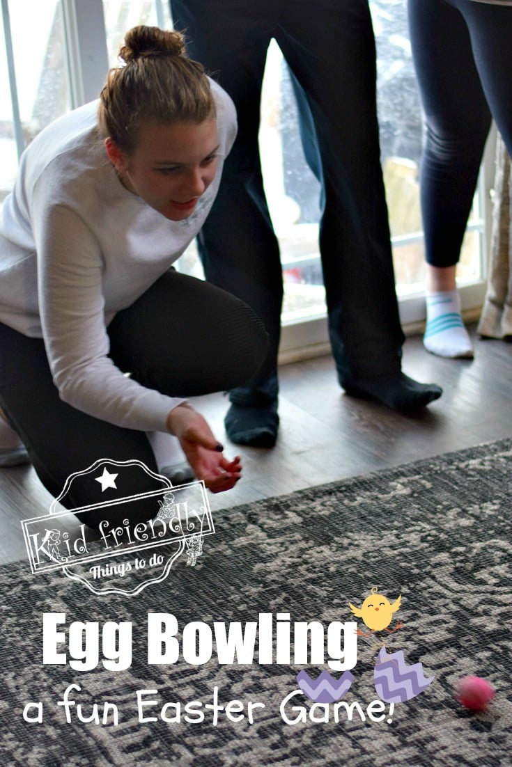 Easter Egg Bowling a Family Game 