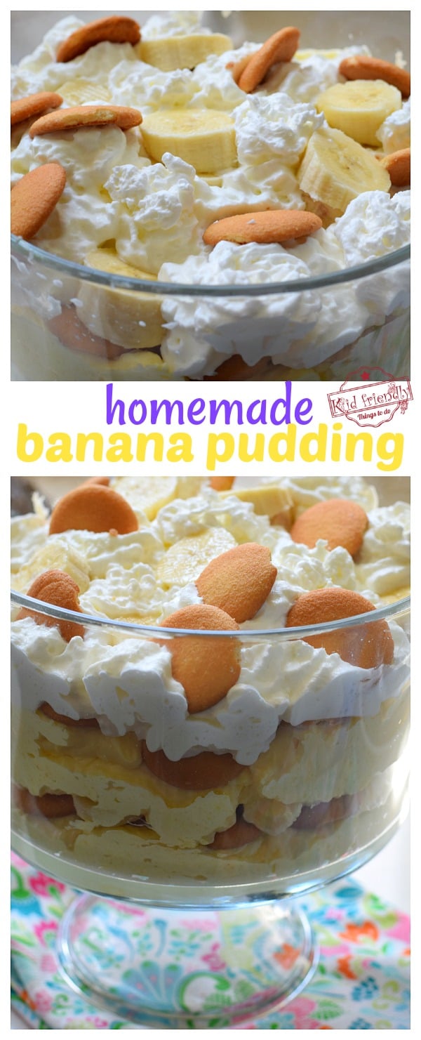 how to make banana pudding