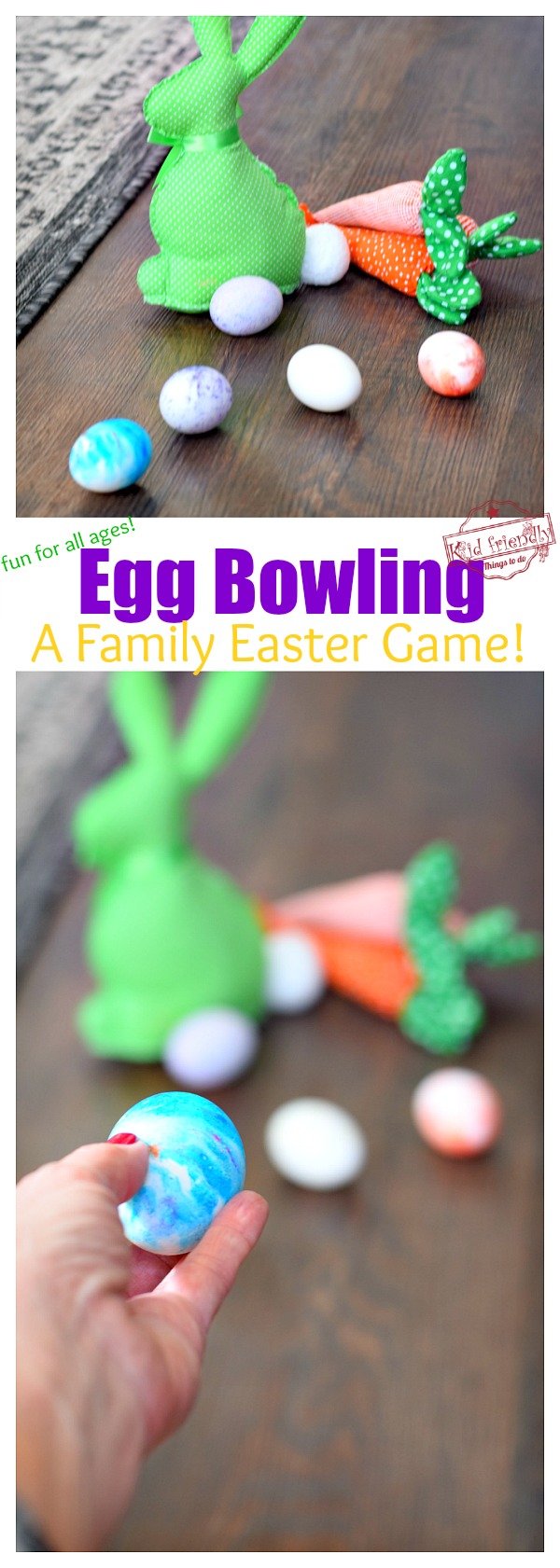 Easter Egg Bowling - A Fun Family Easter Game {for all ages!} | Kid ...