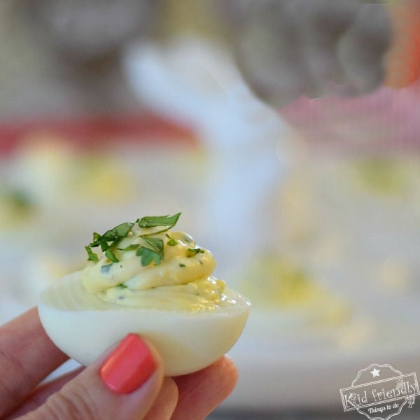 You are currently viewing The Best Creamy Dijon Deviled Eggs Recipe {A Classic!}