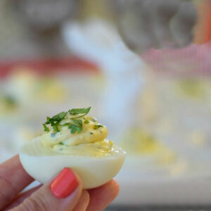 Creamy Dijon Deviled Eggs Recipe