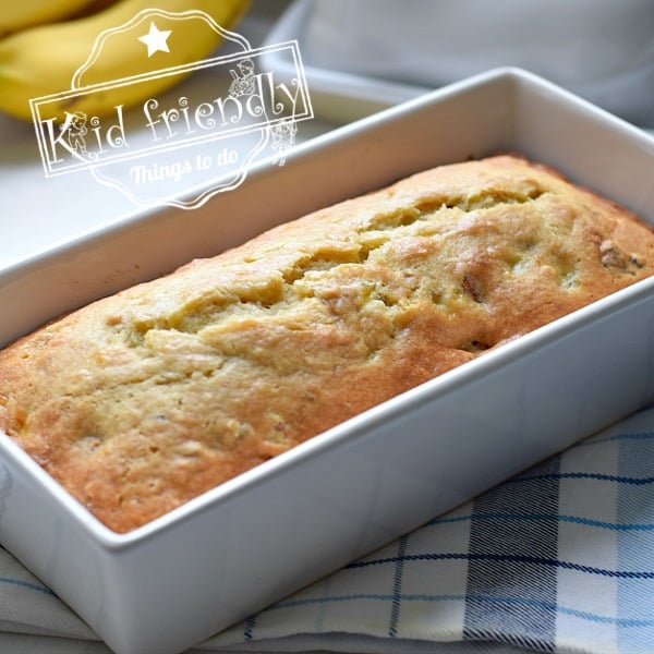 You are currently viewing {Old fashioned} Banana Nut Bread Recipe | Kid Friendly Things To Do