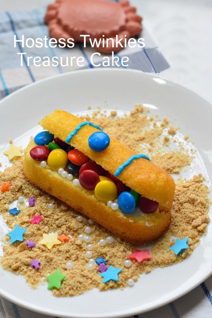 Hostess Twinkies Treasure Chest Cake