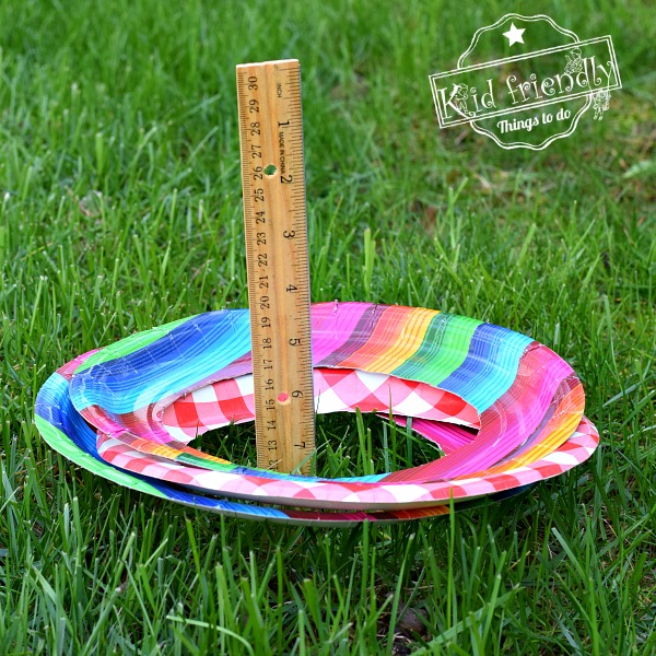 Make your own ring toss game - Projects for Preschoolers