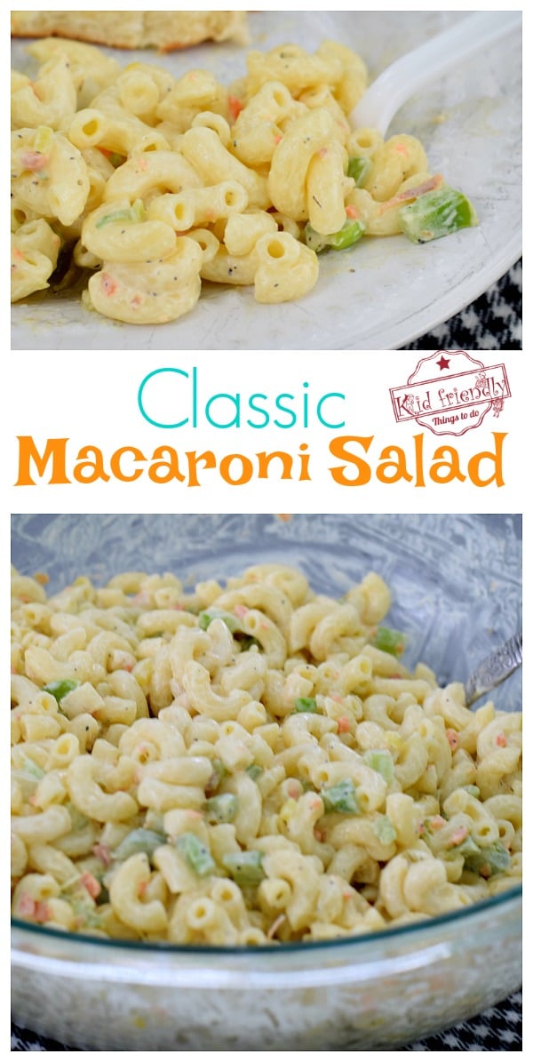 easy recipe for mac salad