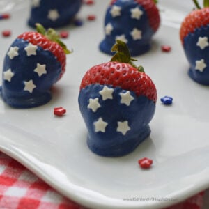 patriotic chocolate covered strawberries