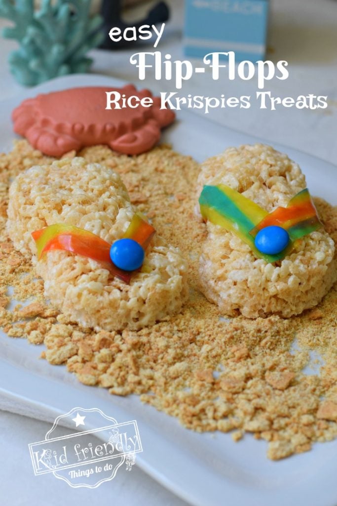 Flips Rice Easy Flip Flops Rice Krispies Treats {A Fun Summer Snack} | Kid ...