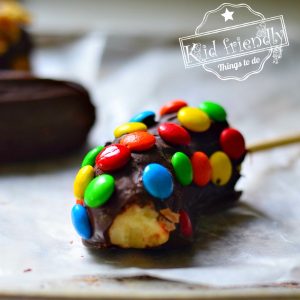 Frozen Banana Popsicle Treats for Kids {Easy and Fun!} | Kid Friendly Things To Do