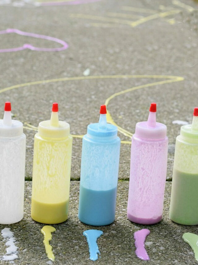 Puffy Sidewalk Chalk Paint – Story