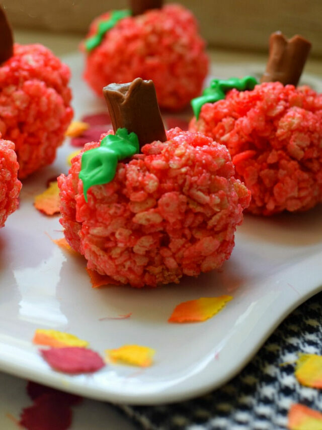 Rice Krispies Treats Apples – Story