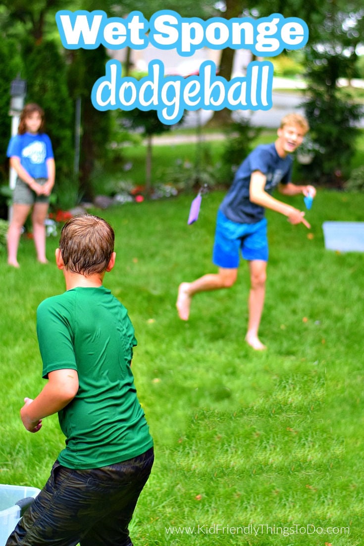 We Sponge Dodge Ball {A fun Summer Water Game!}