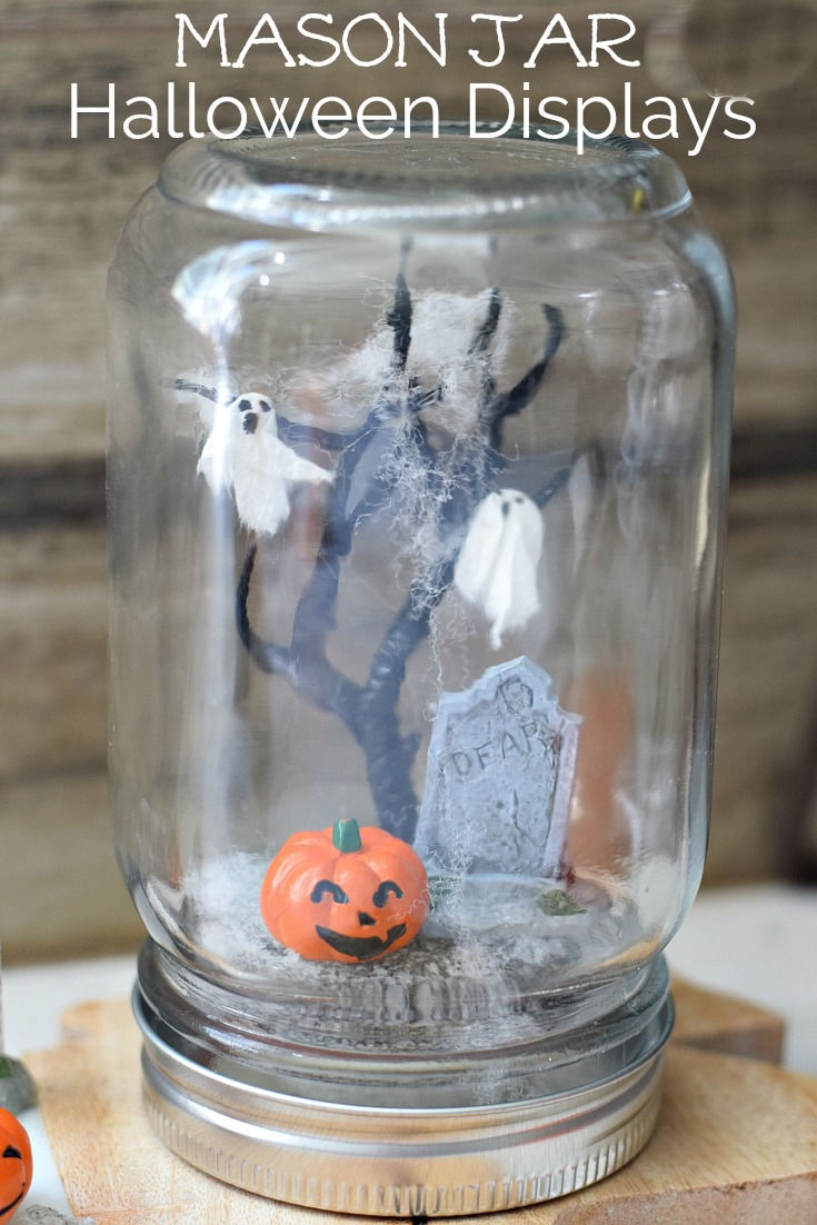 mason jar Halloween craft 