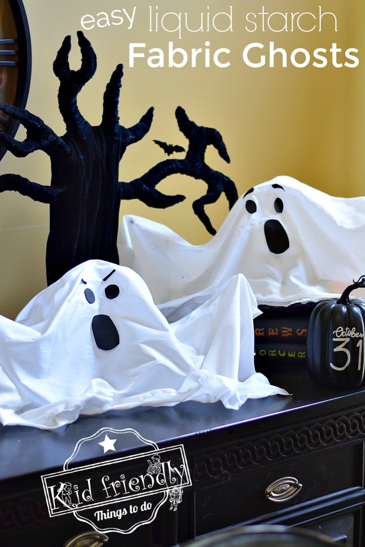 how to make a fabric ghost