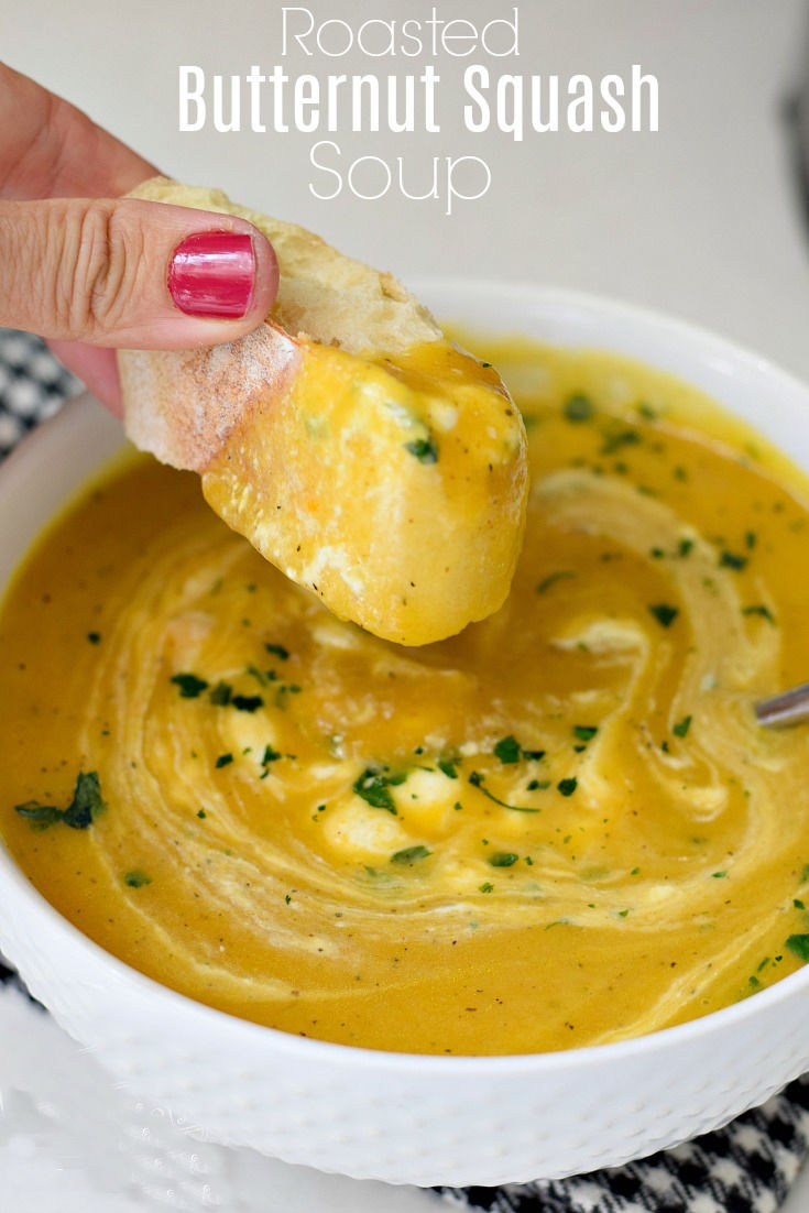 You are currently viewing Roasted Butternut Squash Soup Recipe