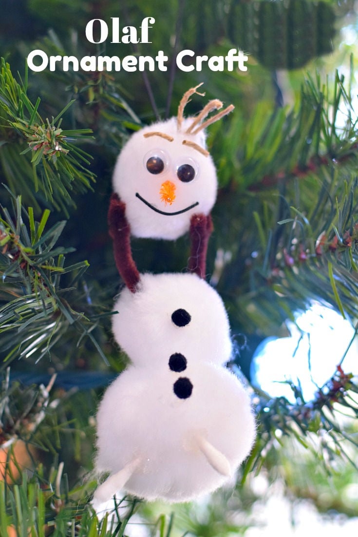 Olaf Christmas Ornament and craft