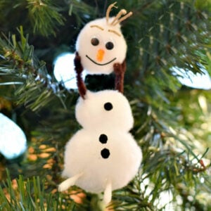 Olaf Christmas Ornament and craft
