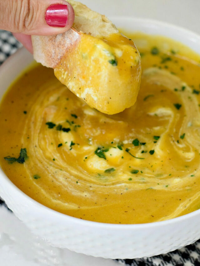 Roasted Butternut Squash Soup Recipe – Story