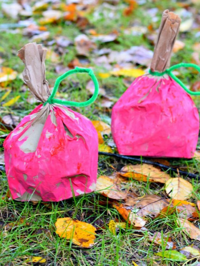 Paper Bag Apple Craft – Story