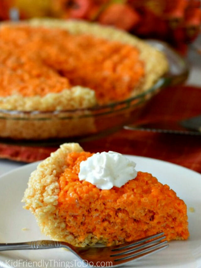 Pumpkin Pie Rice Krispies Treats – Story