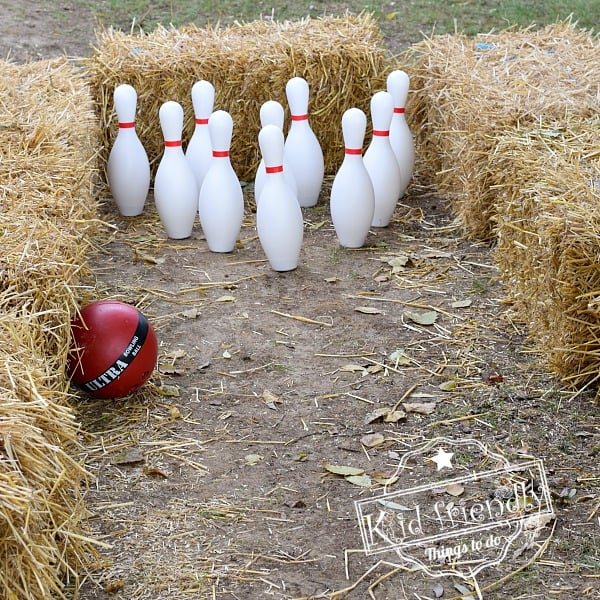 haystack bowling party game