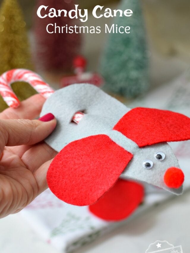 Christmas Felt Mouse Craft