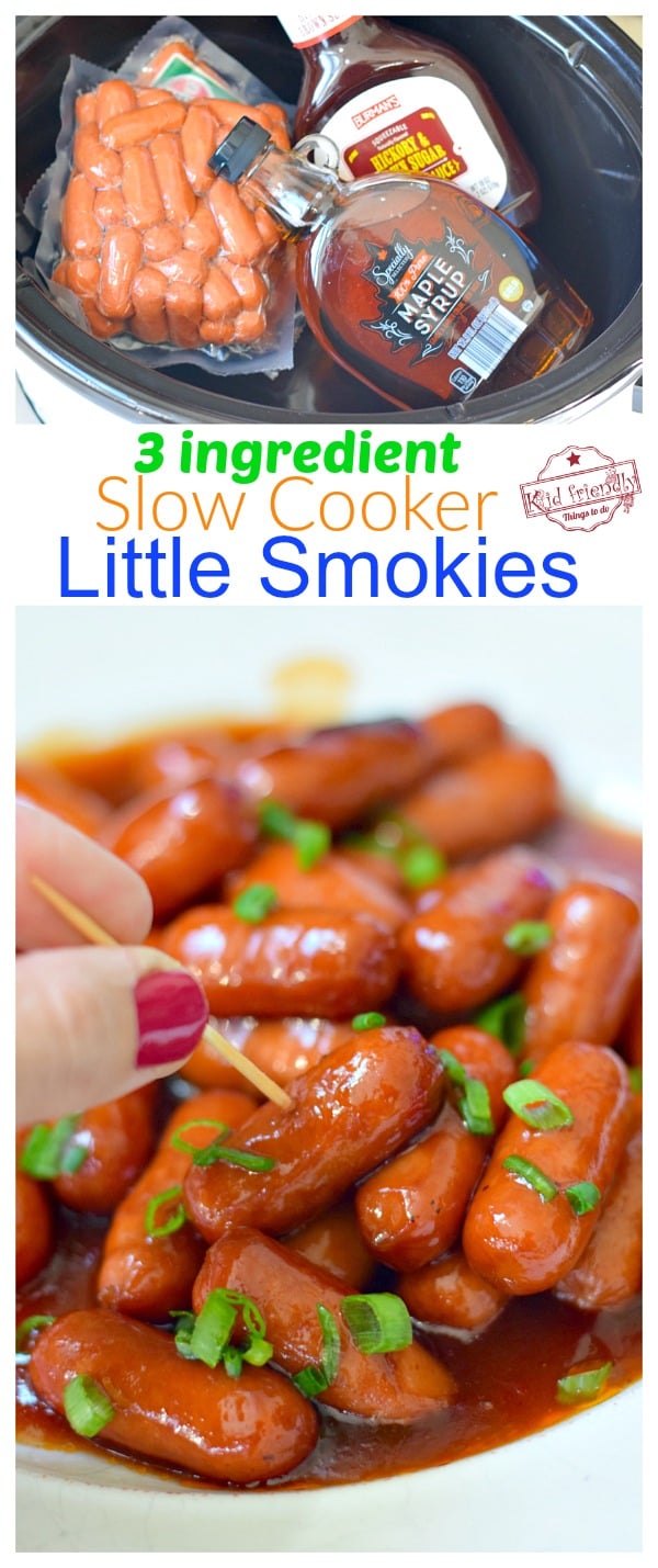 Crock Pot Little Smokies Recipe - Just 3 Ingredients!