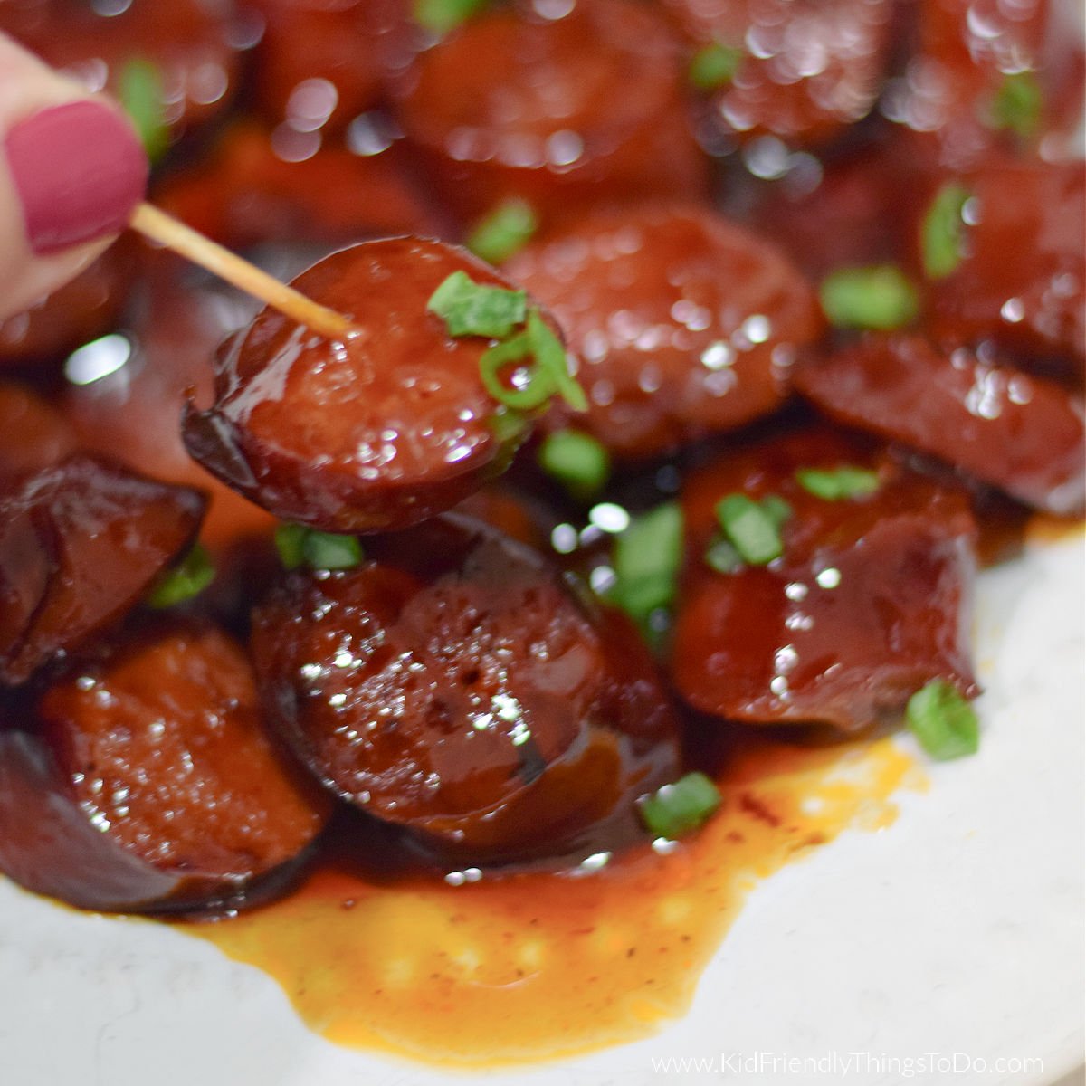 slow cooker sausage bites