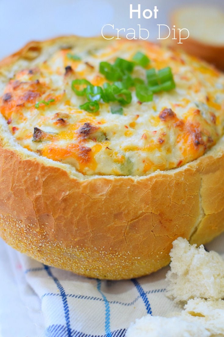 Cream of Shrimp Soup Dip in a Bread Bowl - My Turn for Us