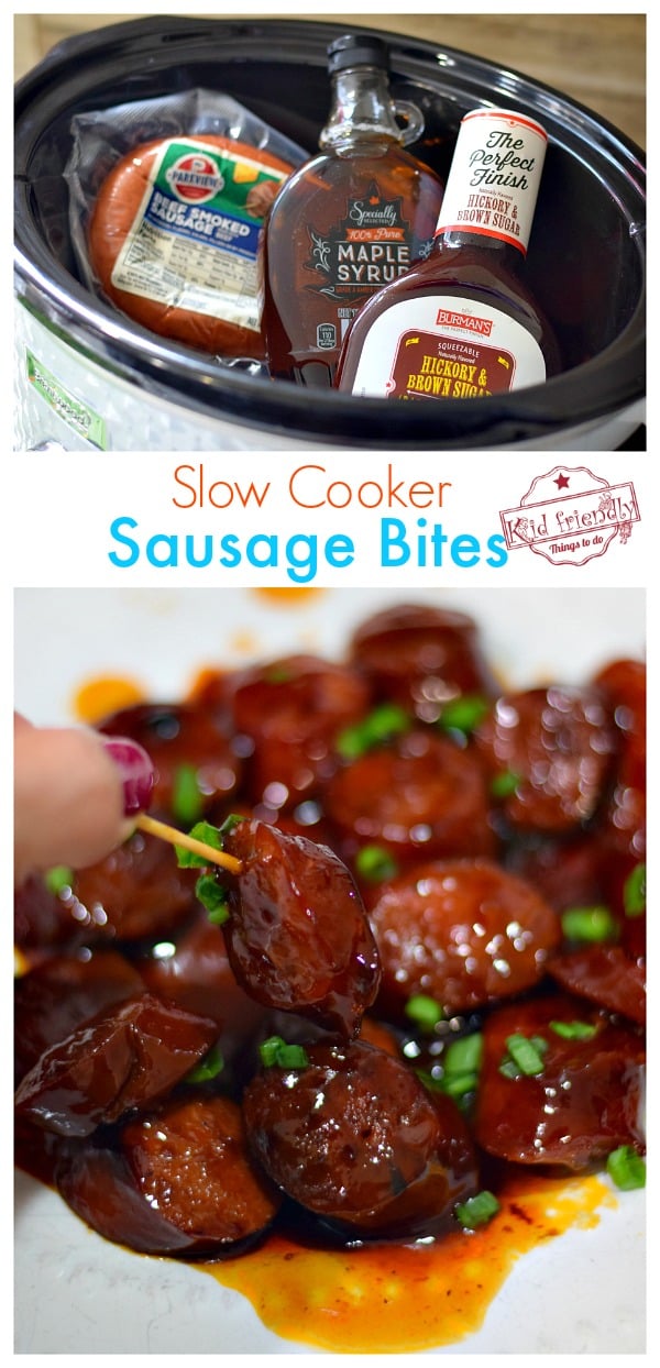 Slow cooker Sausage Bites Recipe
