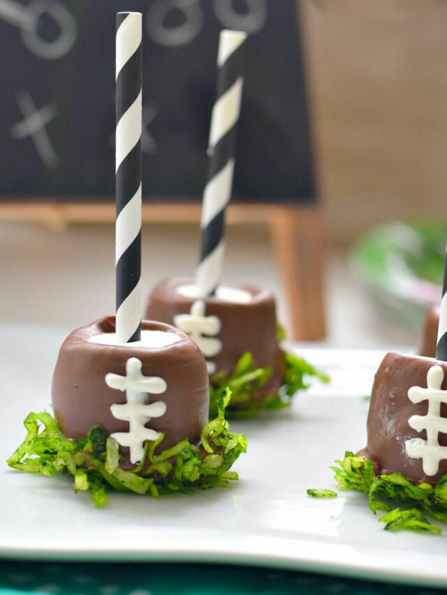 Football Marshmallow Pops – Story